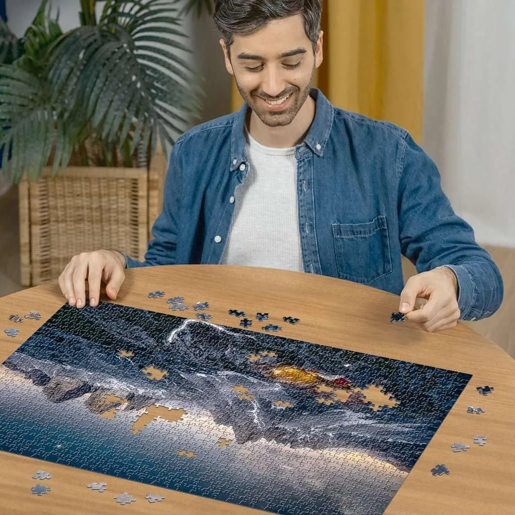 Las Tres Cimas, Dolomitas: Rompecabezas Ravensburger de 1000 piezas