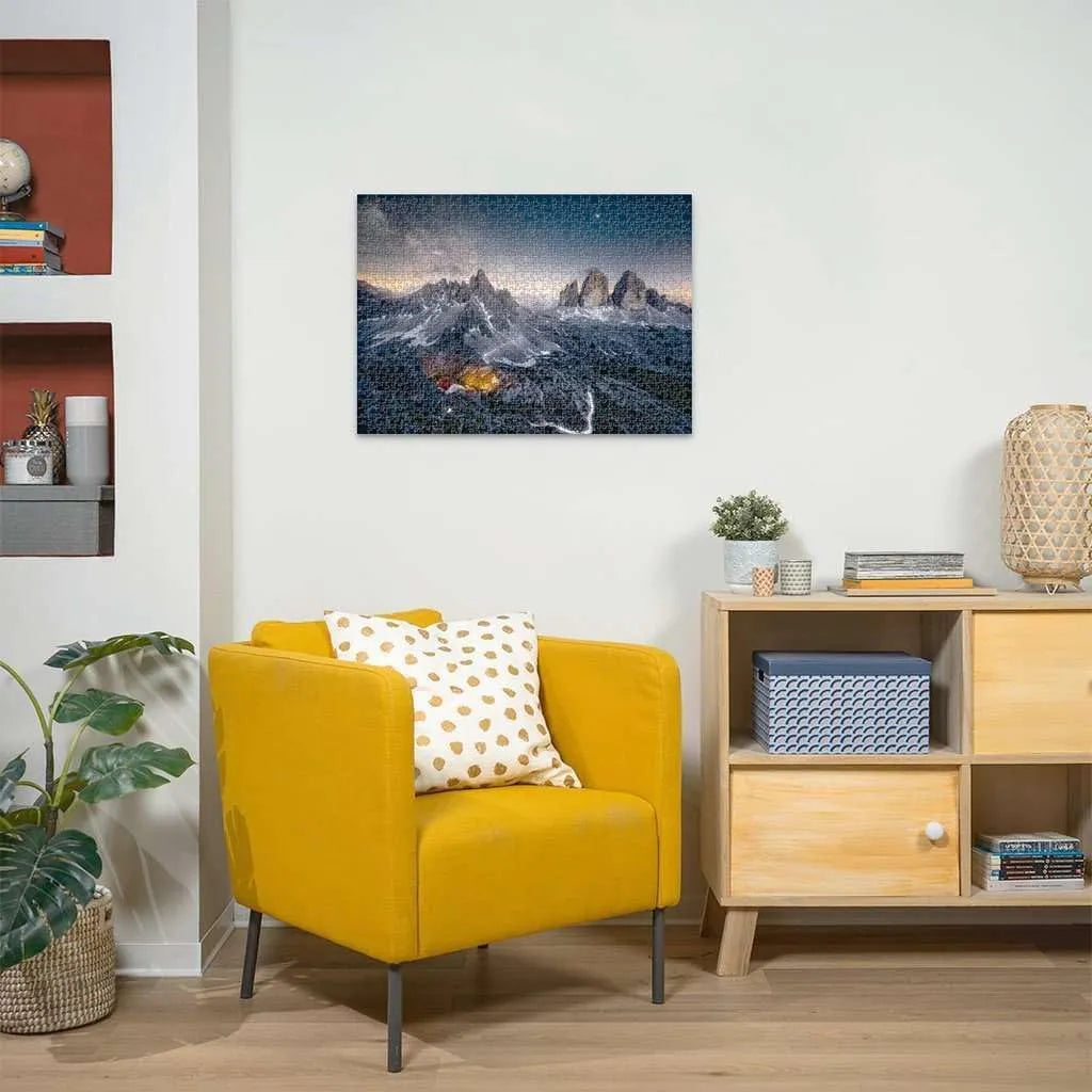 Las Tres Cimas, Dolomitas: Rompecabezas Ravensburger de 1000 piezas