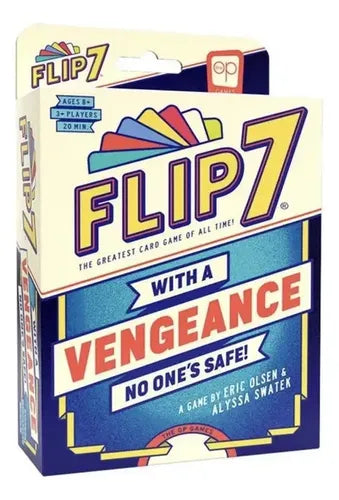 Flip 7 With a Vengeance, Juego de Mesa USAopoly
