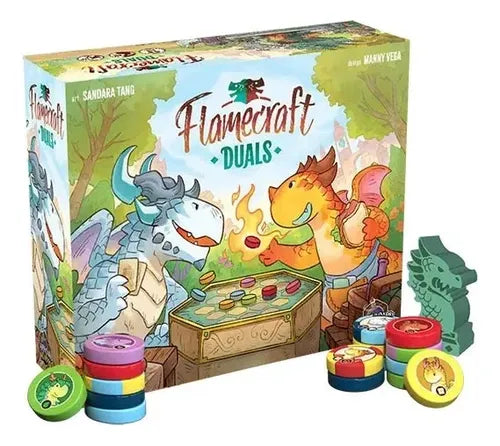 Flamecraft Duals en Inglés Juego de Mesa (Standard Edition)