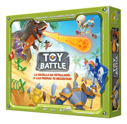 Toy Battle, Juego de Mesa en Español. Marca Repos
