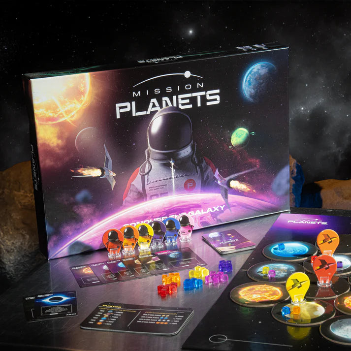 Mission Planets - Juego de mesa - Conquista la Galaxia