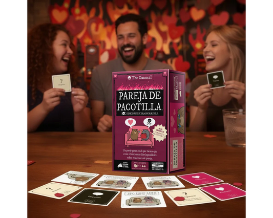 Pareja de Pacotilla. Juego de Mesa Exploding Kittens en Español. Edad 18+