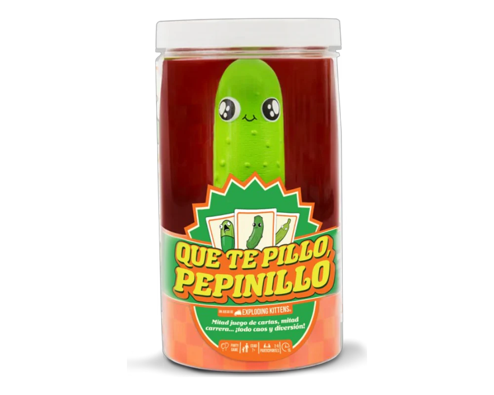 Que Te Pillo, Pepinillo. Juego de Mesa Exploding Kittens