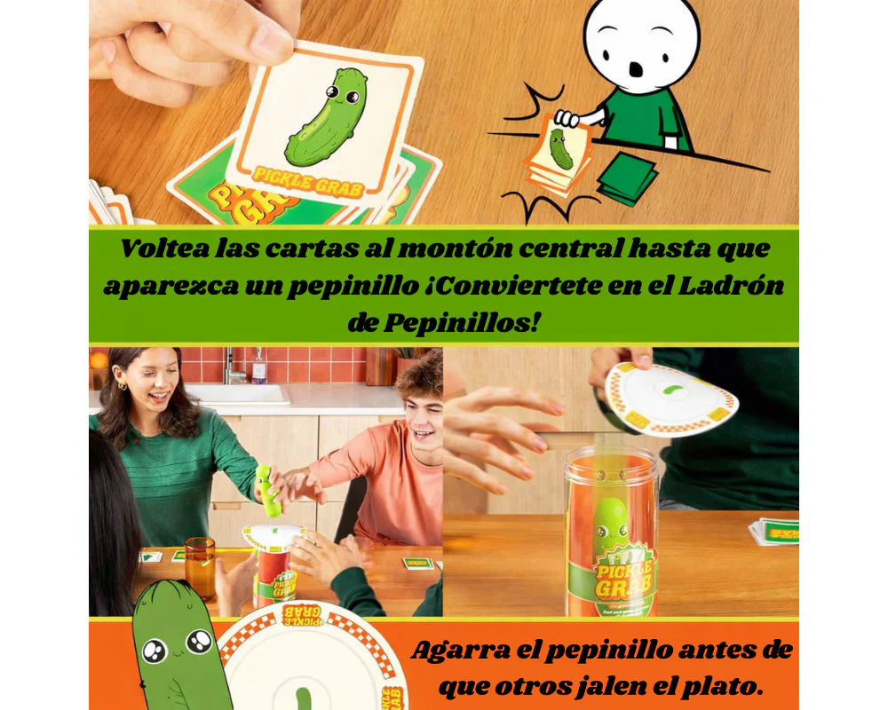 Que Te Pillo, Pepinillo. Juego de Mesa Exploding Kittens