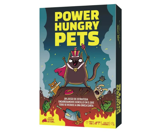 Power Hungry Pets. Exploding Kittens en Español.