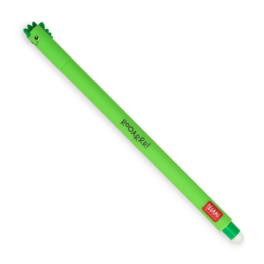 Pluma Borrable Dino Verde, Legami