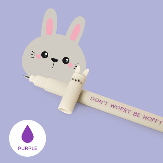 Pluma Borrable Conejo Morado, Legami