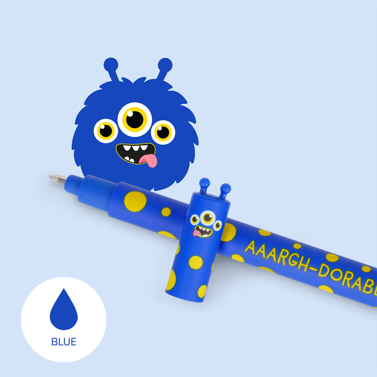 Pluma Borrable Monstruo Azul, Legami