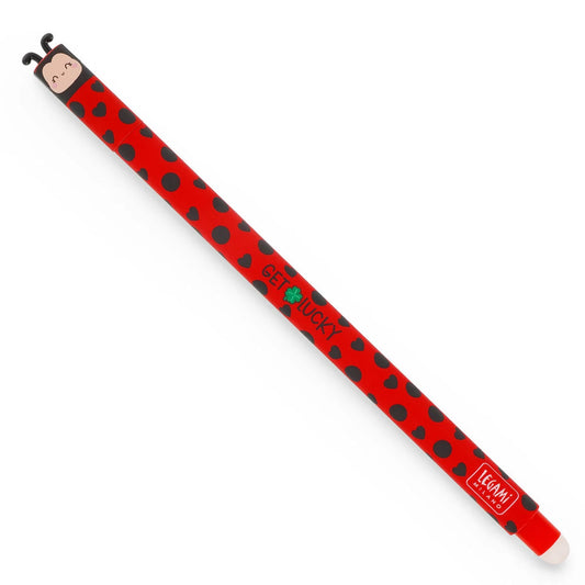 Pluma Borrable Catarina Roja, Legami