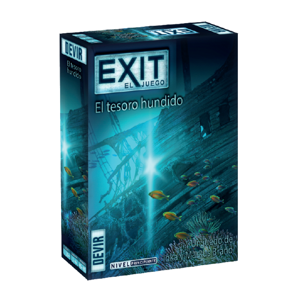 EXIT – El Tesoro Hundido, Juego de Mesa, Devir