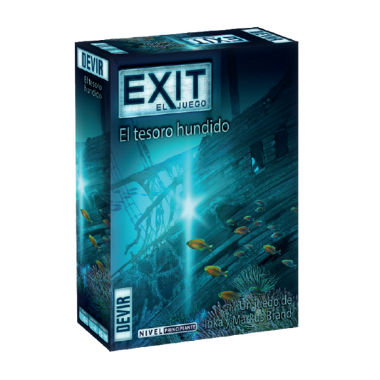 EXIT – El Tesoro Hundido, Juego de Mesa, Devir