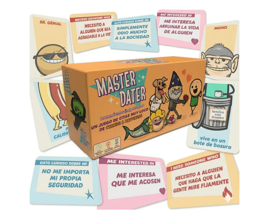 Master Dater Juego de Mesa en Español. Marca Asmodee