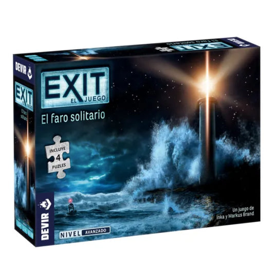 EXIT –EL Faro Solitario, Juego de Mesa, Devir