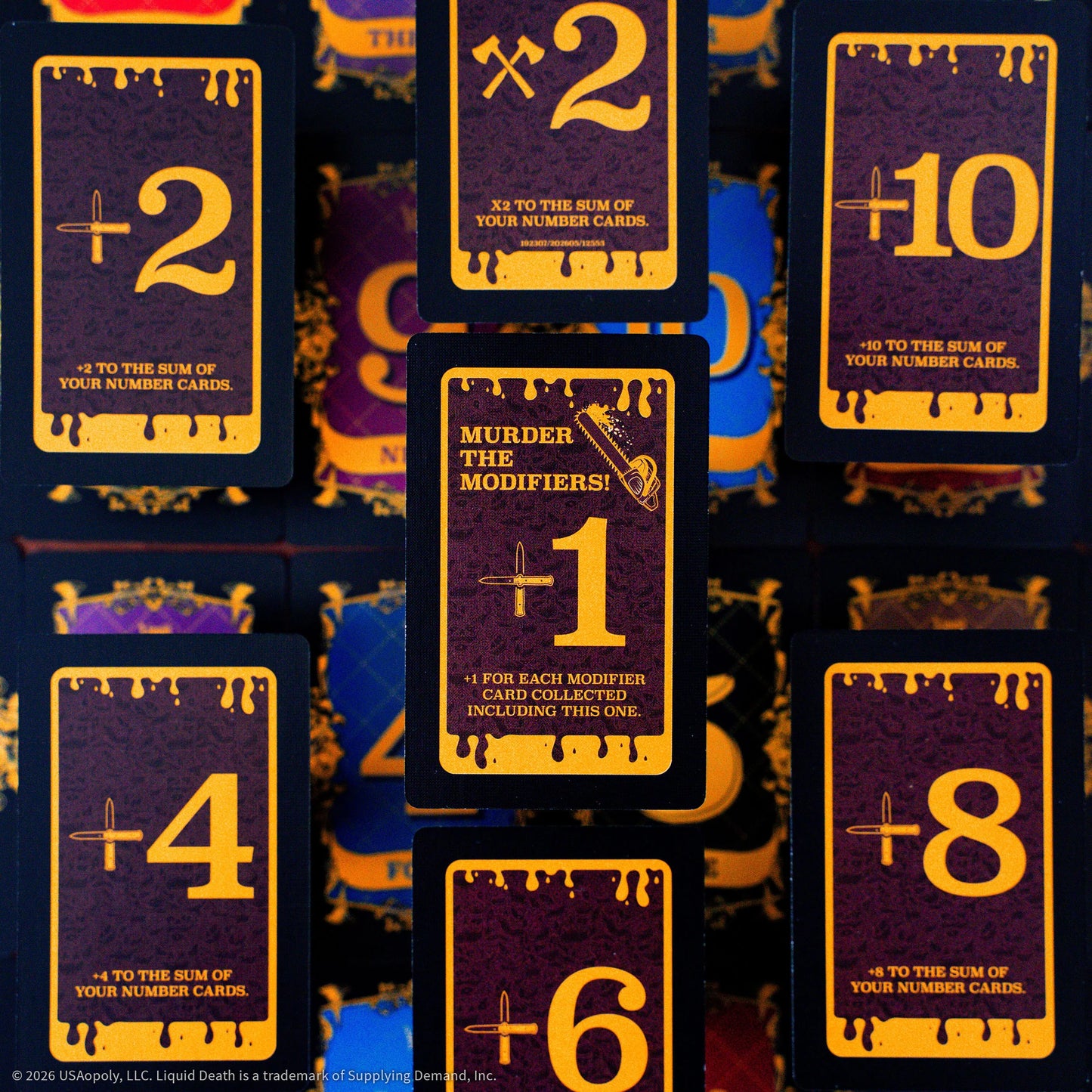 Flip 7 Liquid Death, Juego de Mesa USAopoly