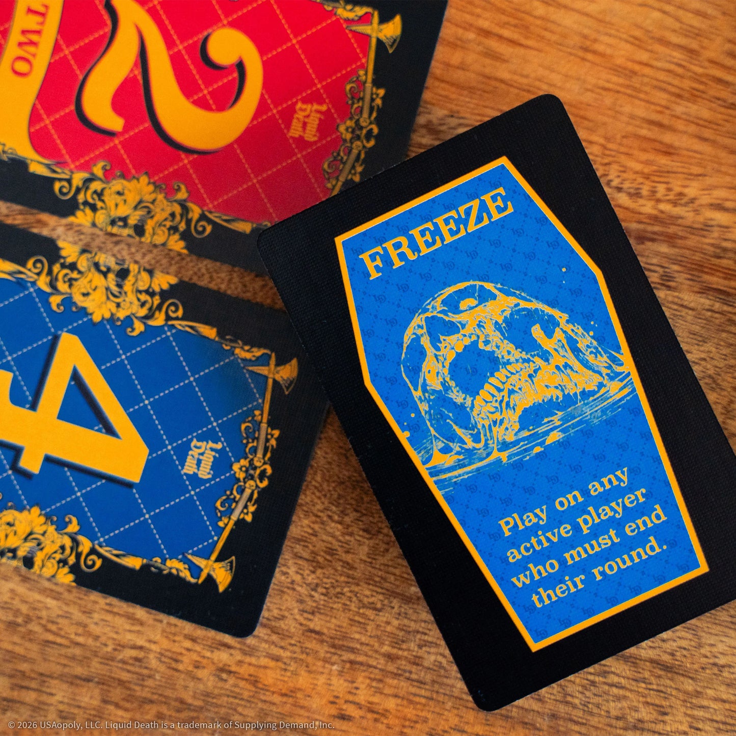 Flip 7 Liquid Death, Juego de Mesa USAopoly
