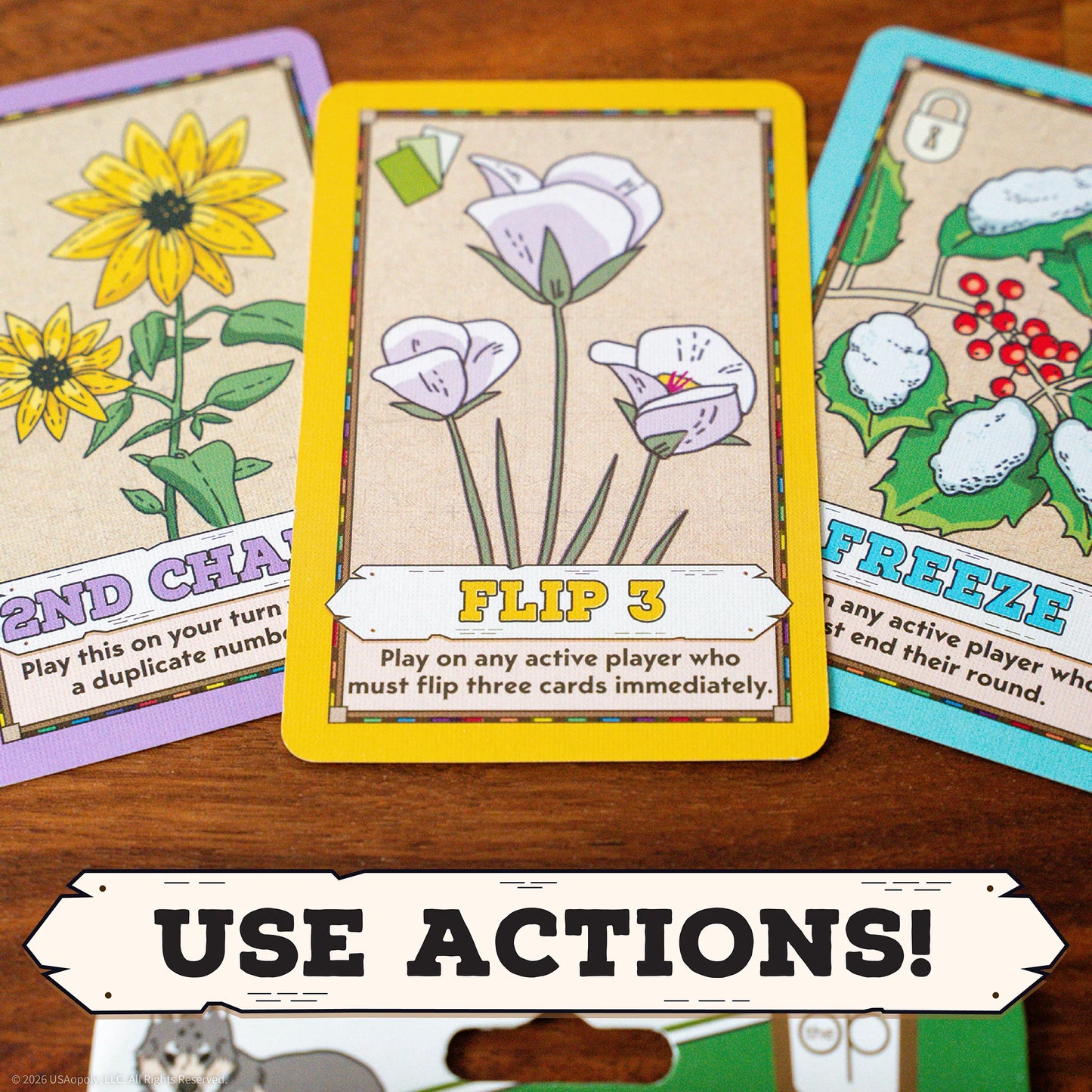 Flip 7 National Parks, Juego de Mesa USAopoly