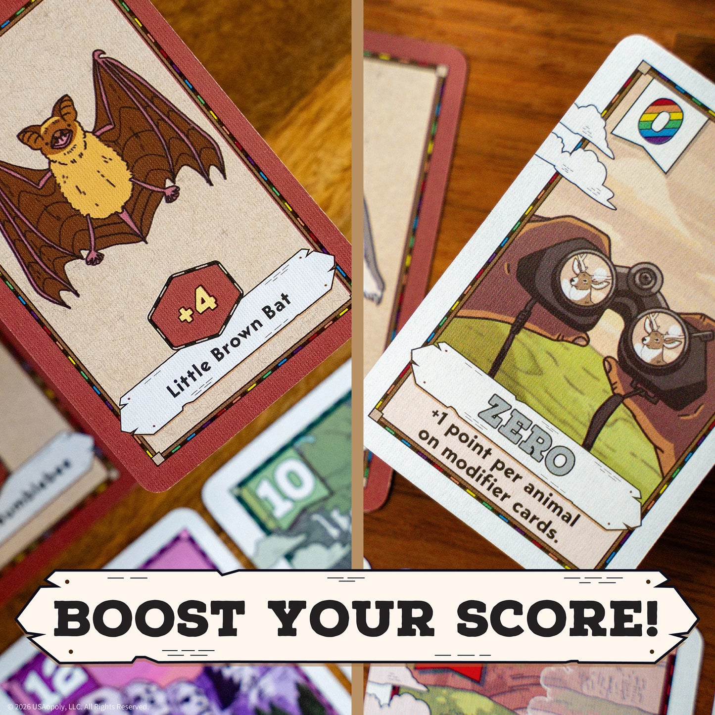 Flip 7 National Parks, Juego de Mesa USAopoly