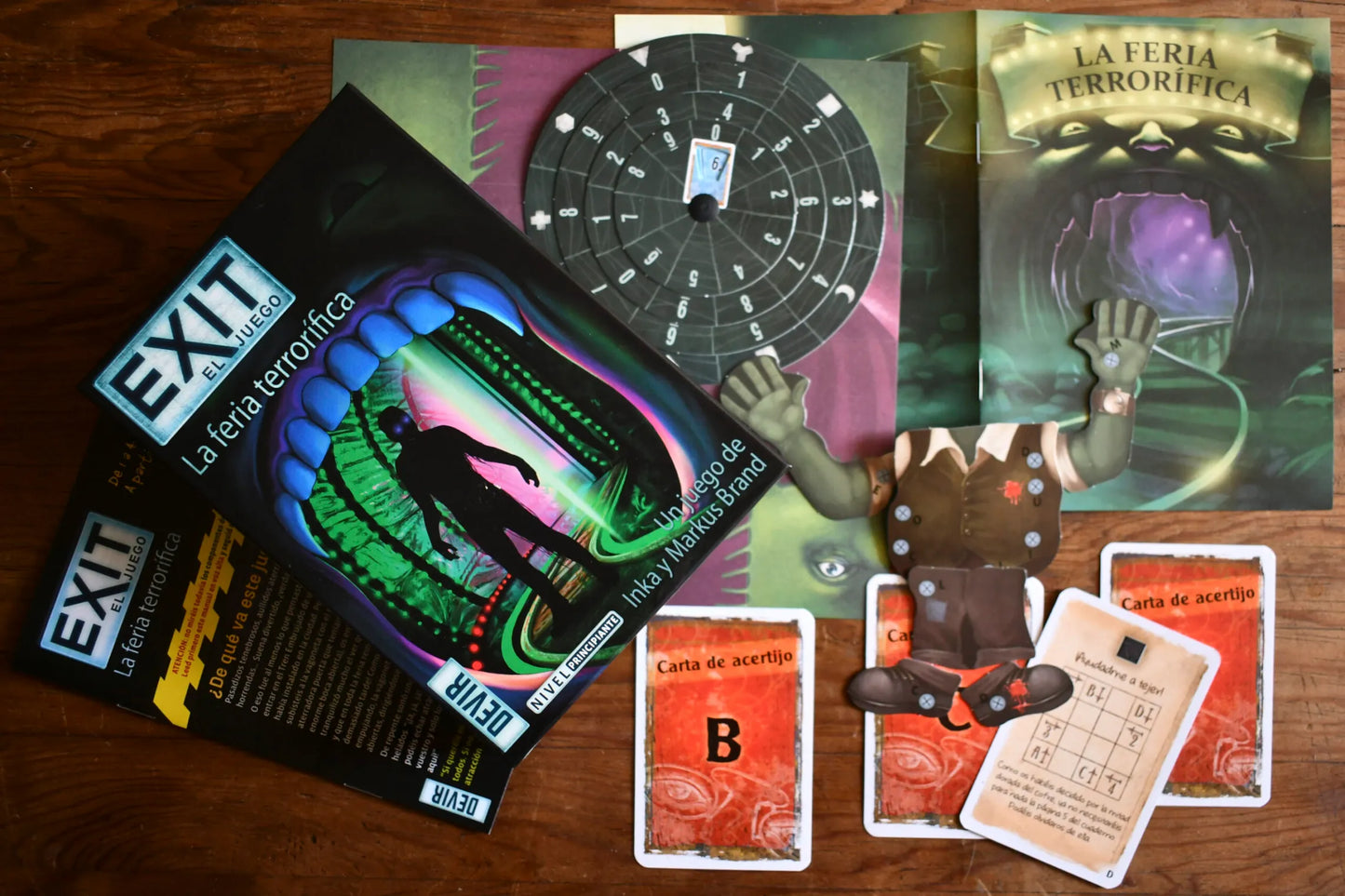 EXIT – La Feria Terrorífica, Juego de Mesa, Devir