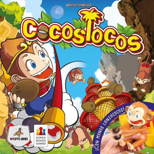 Cocos Locos (Español): Juego de Mesa Maldito Games