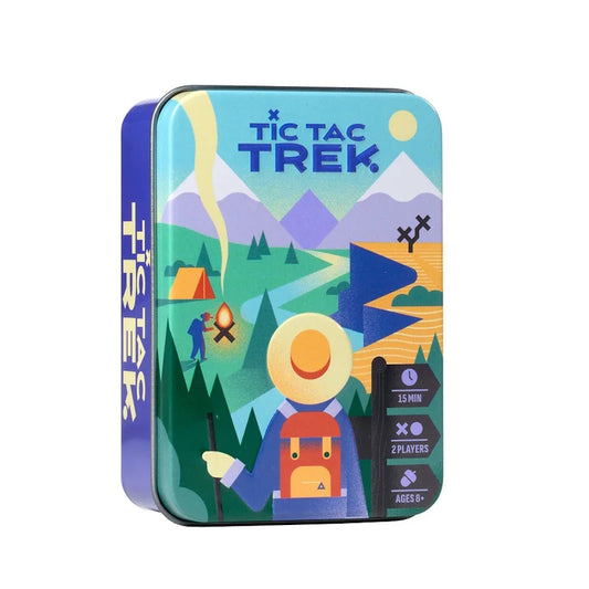 Tic Tac Trek: Juego de Mesa en Inglés, Alley Cat Games