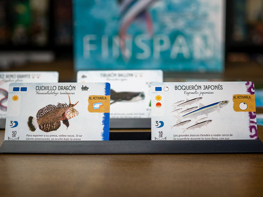 Finspan en Español, Juego de Mesa, Maldito Games