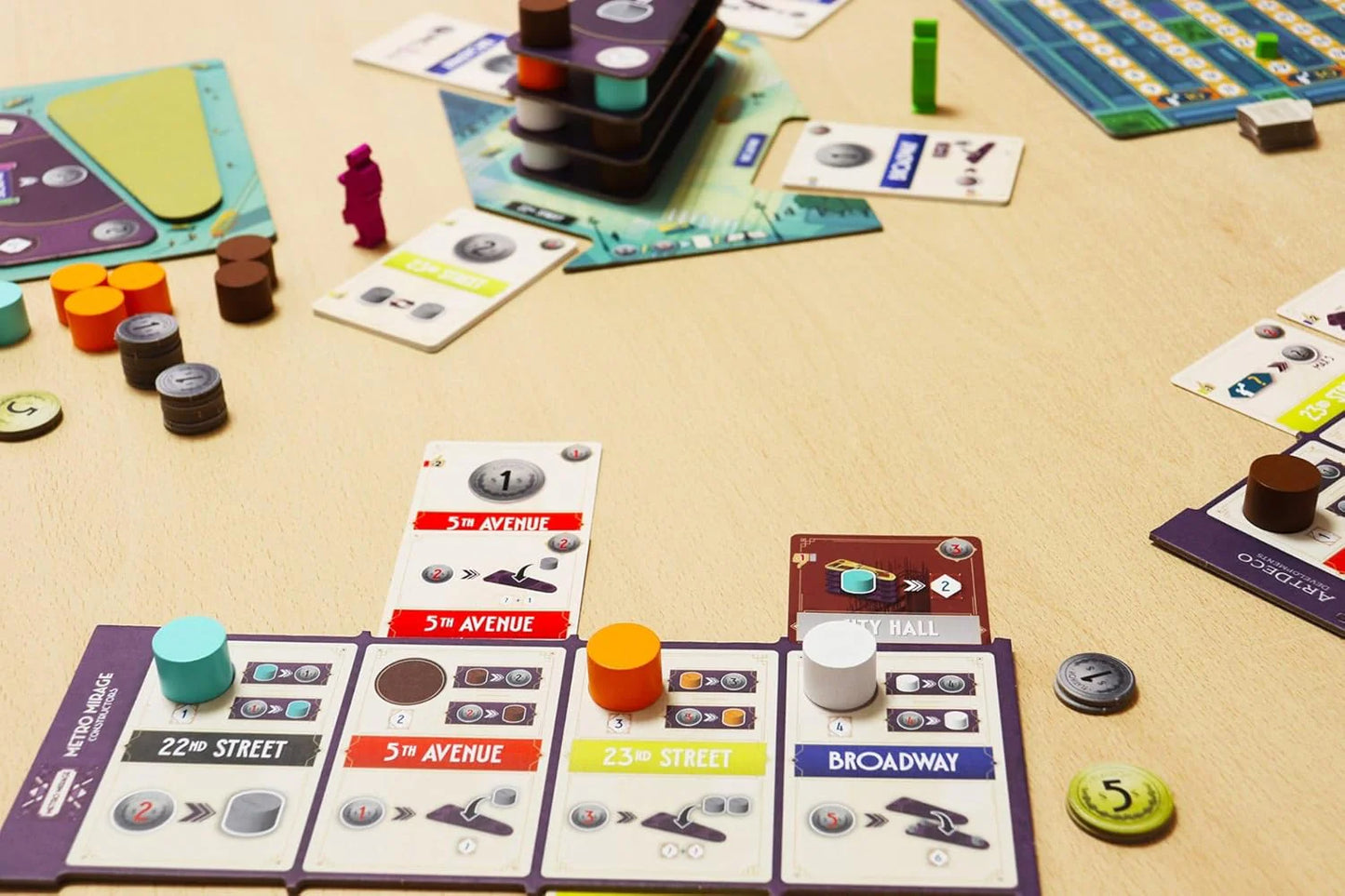 Flatiron, Juego de Mesa