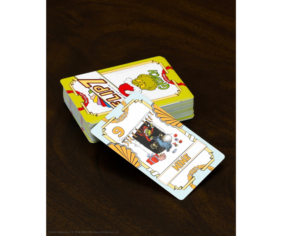 Flip 7: El Grinch, Juego de Mesa USAopoly