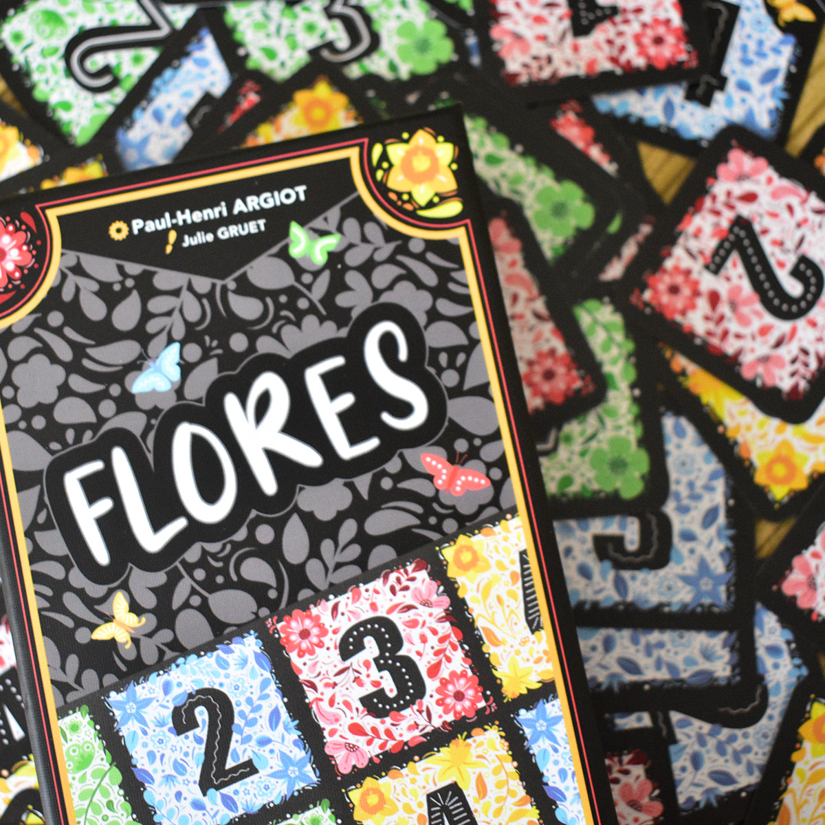 Flores, Juego de Mesa Actarus