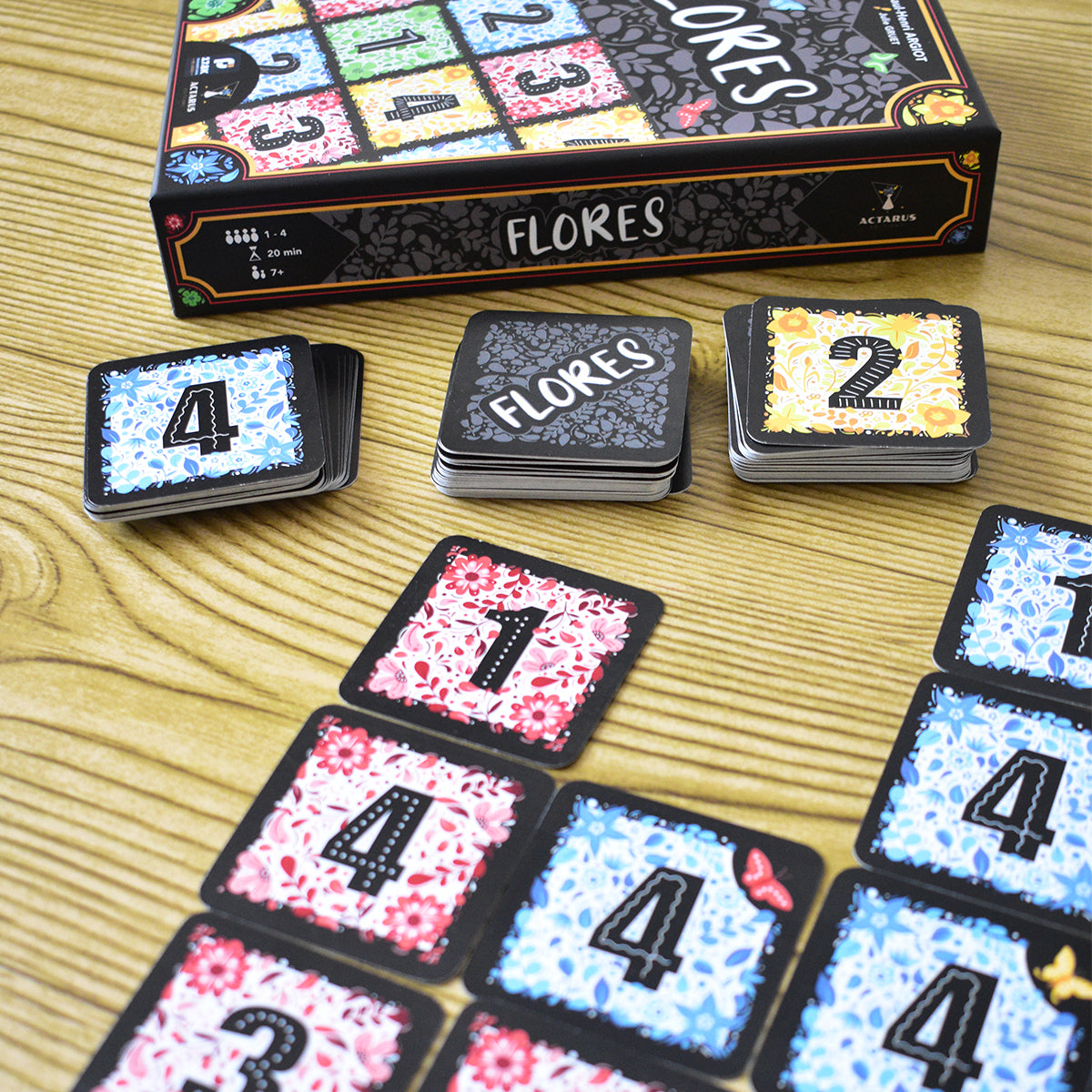 Flores, Juego de Mesa Actarus