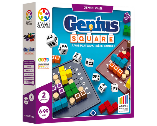 The Genius Square: Juego de lógica Smart Games