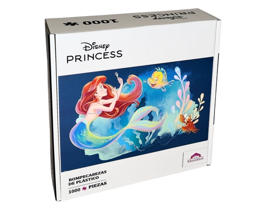 La Sirenita y Sus Amigos Disney 1000 Piezas, Rompecabezas De Plástico