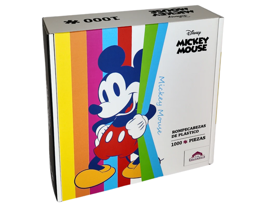 Rompecabezas Mickey Mouse Colores Disney 1000 Piezas De Plástico
