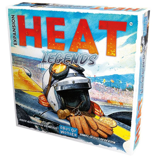 Heat: Legends Expansion (Inglés), Juego de Mesa Asmodee