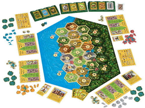 Catan: El Auge de los Incas en Español, Juego de Mesa