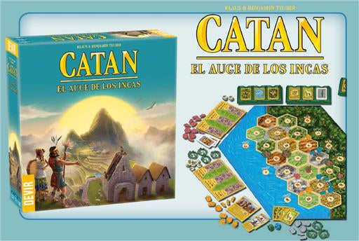 Catan: El Auge de los Incas en Español, Juego de Mesa