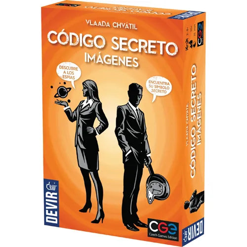 Código Secreto Imágenes, Juego de Mesa, Devir