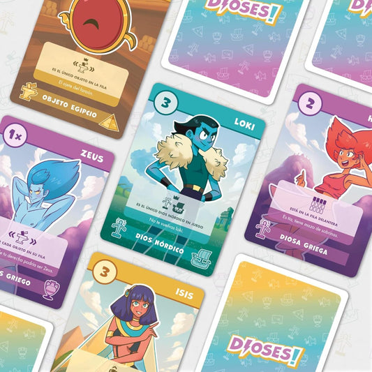 Dioses! El Juego de Cartas, Juego de Mesa, Devir