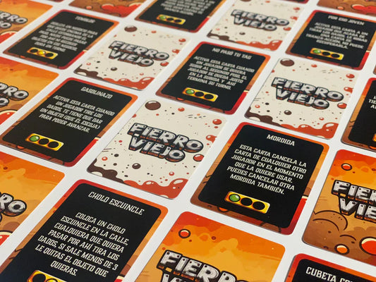 Fierro Viejo, Juego de Ideotas