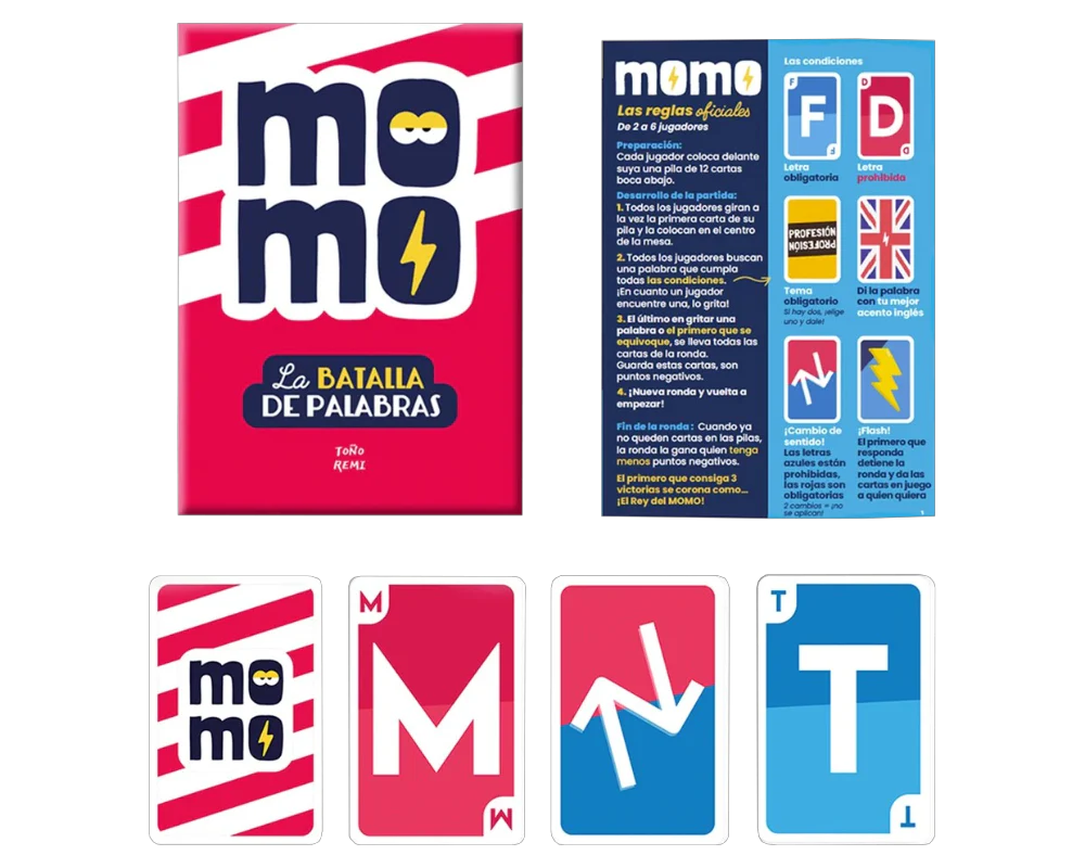 Momo, Juego de Mesa en Español, Asmodee