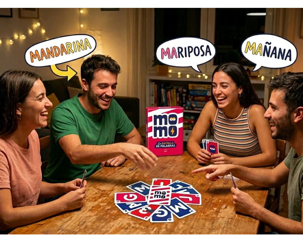 Momo, Juego de Mesa en Español, Asmodee