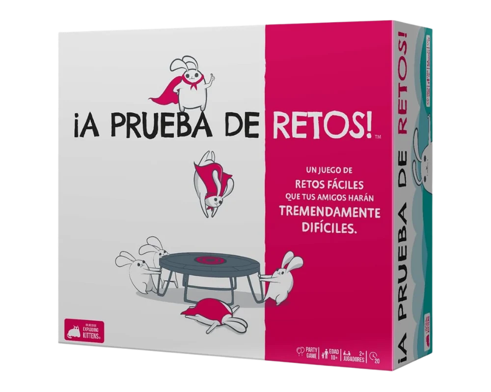 ¡A Prueba de Retos! Juego de Mesa Exploding Kittens en Español