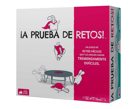 ¡A Prueba de Retos! Juego de Mesa Exploding Kittens en Español