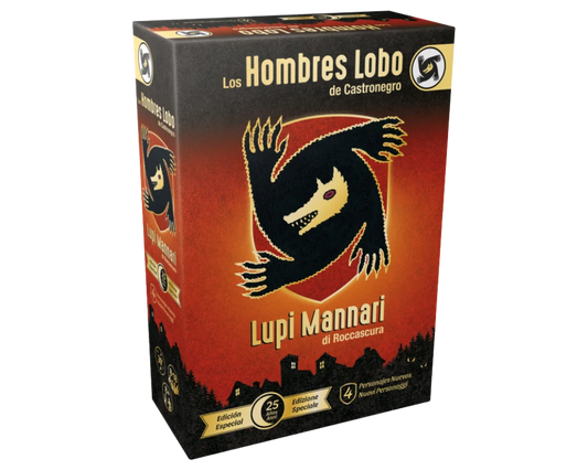 Los Hombres Lobo de Castronegro: Edición 25 Aniversario Juego de Mesa en Español Asmodee