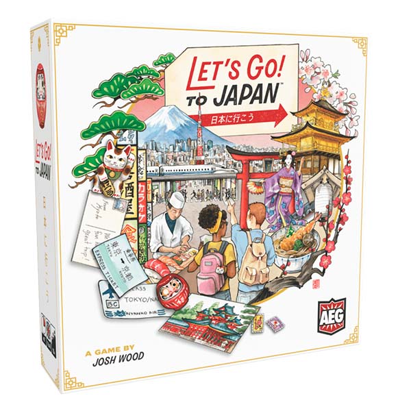 Let's Go Japan! Juego de Mesa Delirium