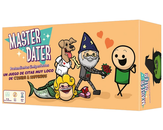 Master Dater Juego de Mesa en Español. Marca Asmodee