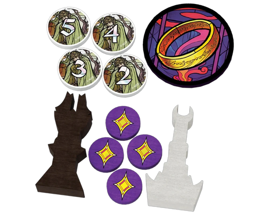 El Señor de los Anillos: Las Dos Torres, Juego de Mesa en Español, Asmodee