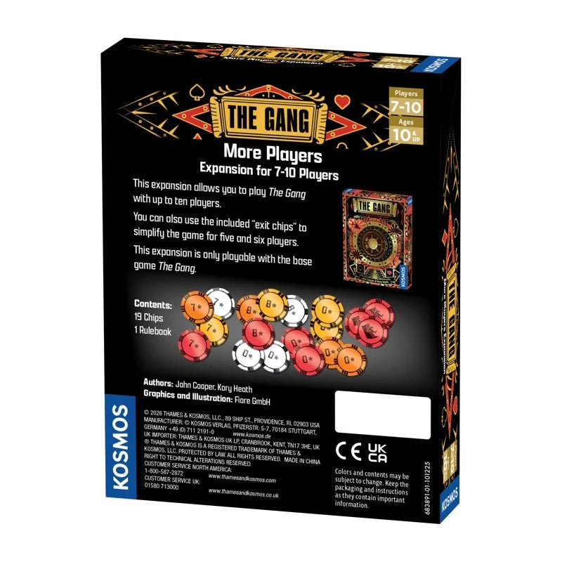 The Gang: Expansion Mas Jugadores para 7-10 Jugadores