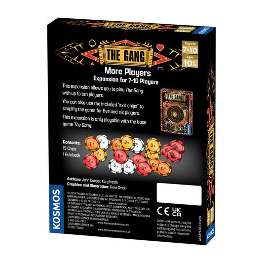 The Gang: Expansion Mas Jugadores para 7-10 Jugadores