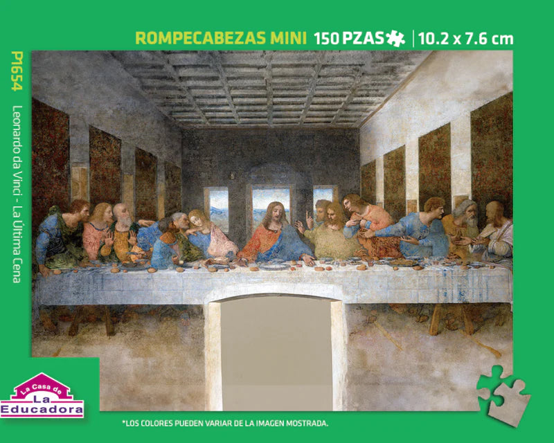 Leonardo Da Vinci, La Última Cena: Rompecabezas 150 Piezas PieceRelax